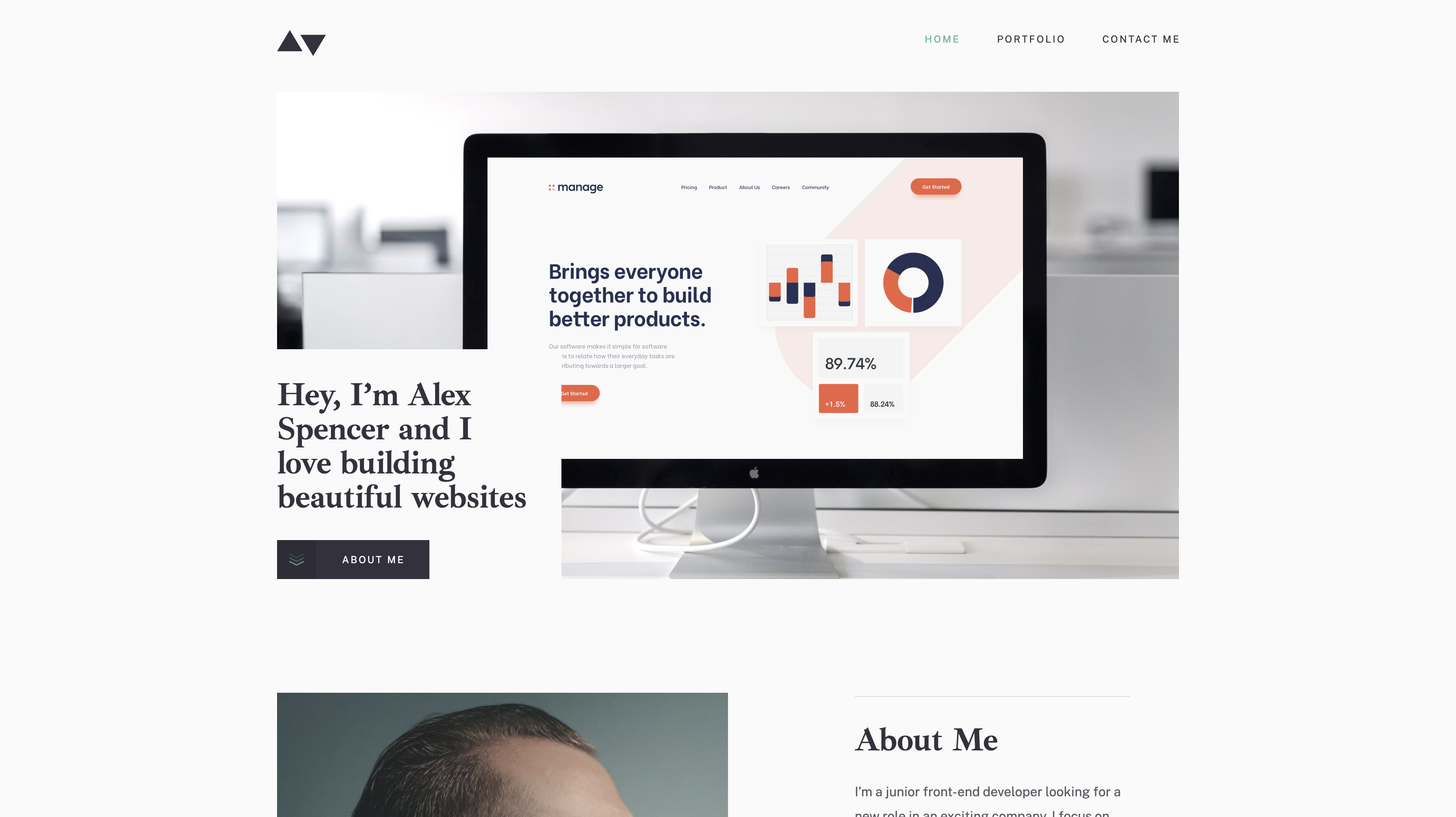 minimalist portfolio